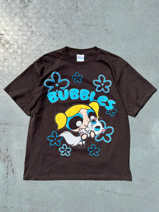 パワーパフガールズ  バブルス Tシャツ【パワパフ アニメTEE】