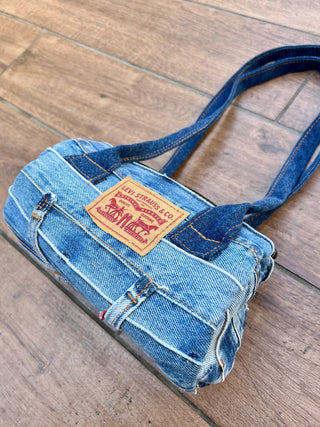 リメイクパッチミニボストンバッグ