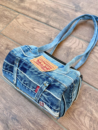 リメイクパッチミニボストンバッグ