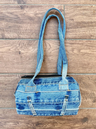 リメイクパッチミニボストンバッグ