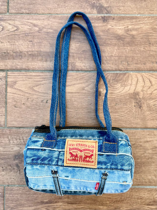 リメイクパッチミニボストンバッグ