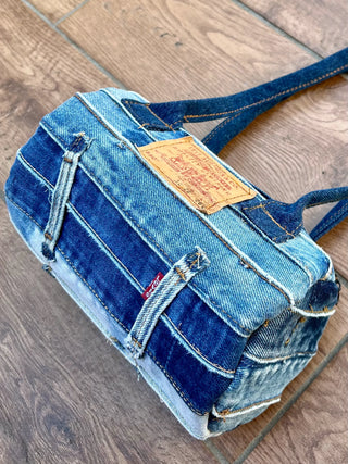 リメイクパッチミニボストンバッグ