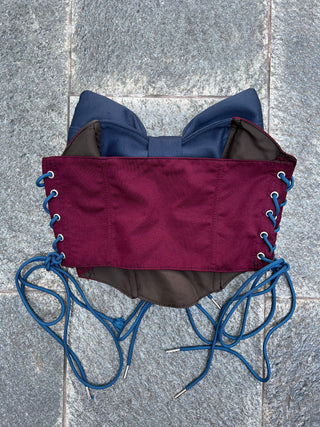 リメイク リボン コルセット トップ【一点モノ】#12