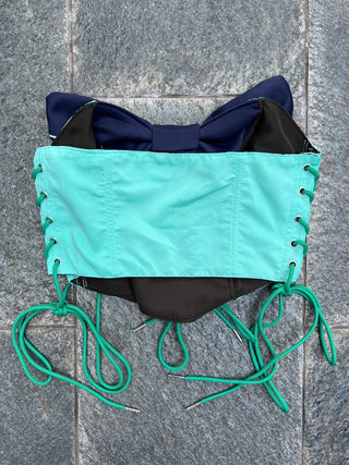 リメイク リボン コルセット トップ【一点モノ】#14