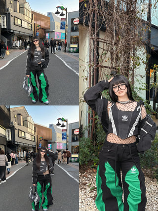 リメイク デニムビスチェ【ブラック系】