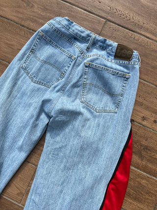 REMAKE ZIPPER DENIM PANTS