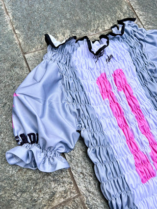 リメイク ユニフォーム フルギャザー トップス【一点モノ】