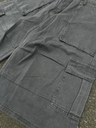 OVERDYED CARGO WIDE SHORTS