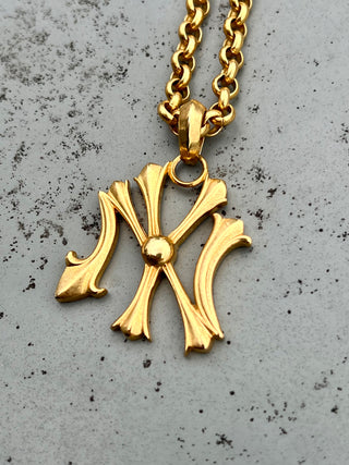 NEWVINTAGE LOGO NECKLACE(60cm)