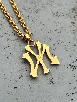 NEWVINTAGE LOGO NECKLACE(60cm)