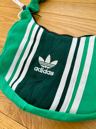 リメイク ショルダーメレンゲバッグ【サイズ調節可】【グリーン系】#40