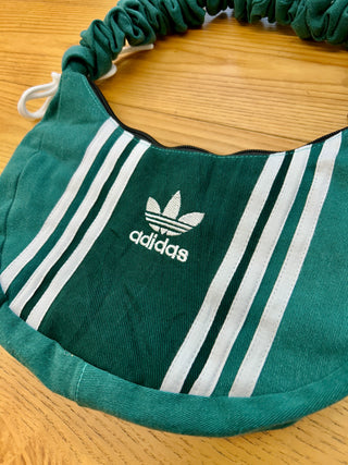 リメイク ショルダーメレンゲバッグ【サイズ調節可】【グリーン系】#40