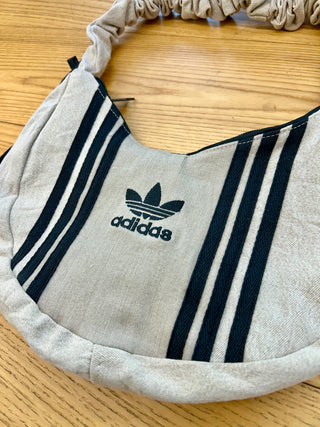 リメイク ショルダーメレンゲバッグ【サイズ調節可】【ベージュ系】#39