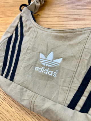 リメイク ショルダーメレンゲバッグ【サイズ調節可】【ベージュ系】#39