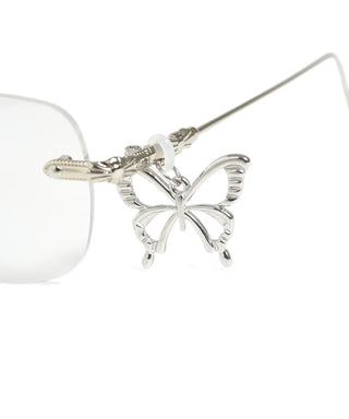 LITTLE SEONGSU RIMLESS CHARM SUNGLASS