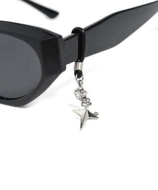 LITTLE SEONGSU CAT-EYE CHARM SUNGLASS