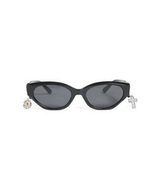 LITTLE SEONGSU CAT-EYE CHARM SUNGLASS