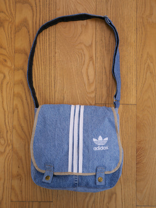 REMAKE FLAP DENIM SHOULDER BAG #2