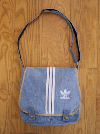 REMAKE FLAP DENIM SHOULDER BAG #3