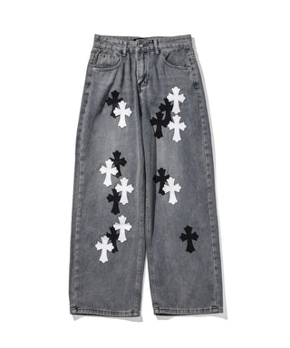 NV CROSS DENIM PANTS
