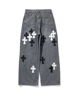 NV CROSS DENIM PANTS