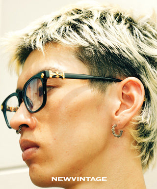 NEWVINTAGE CROSS ICON SUNGLASSES