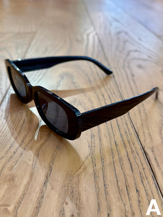 リトルソンス スクエアフレーム サングラス【ユニセックス】