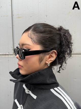 リトルソンス スクエアフレーム サングラス【ユニセックス】